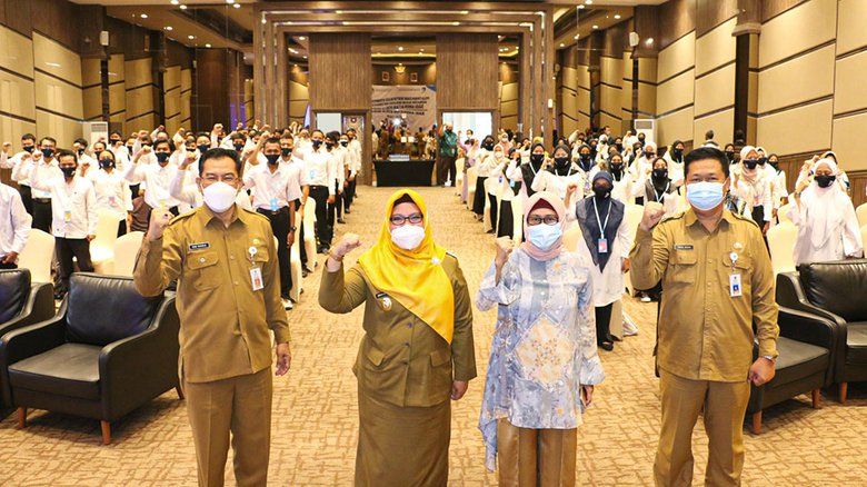 Menuju Arah Lebih Maju, Angkatan Kerja Muda Gresik Diberi Pelatihan Bidang Teknologi Informatika