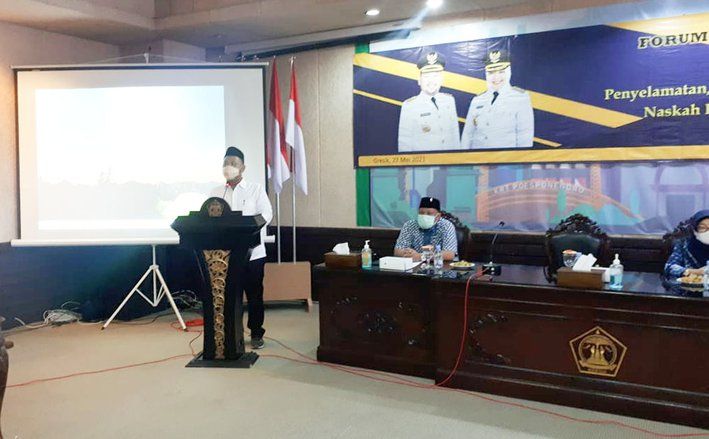Pemkab Gresik Lestarikan Naskah Kuno yang Tercecer di Masyarakat.