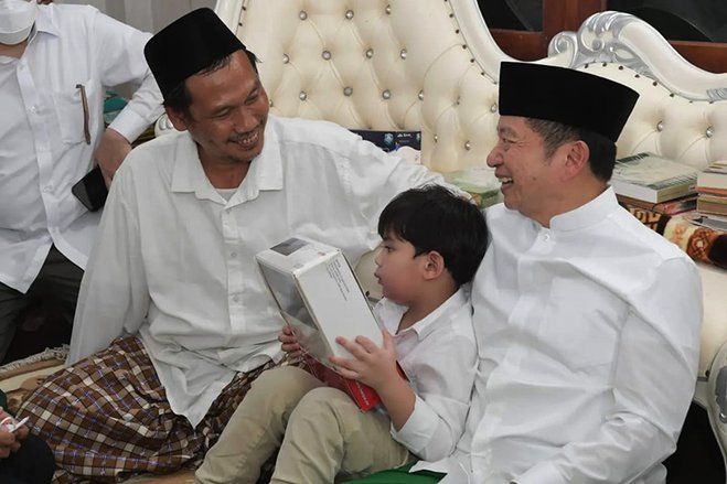 Pasca Rapimnas, Petinggi PPP Sowan ke Gus Baha