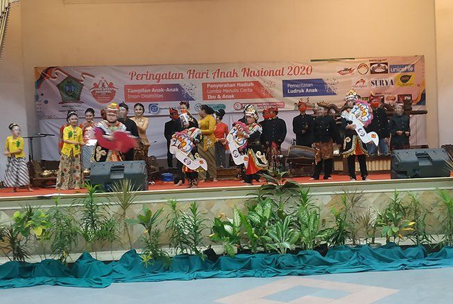Peringatan HAN di Tengah Pandemi, Tak Surutkan Anak-anak Disabilitas Berkreativitas