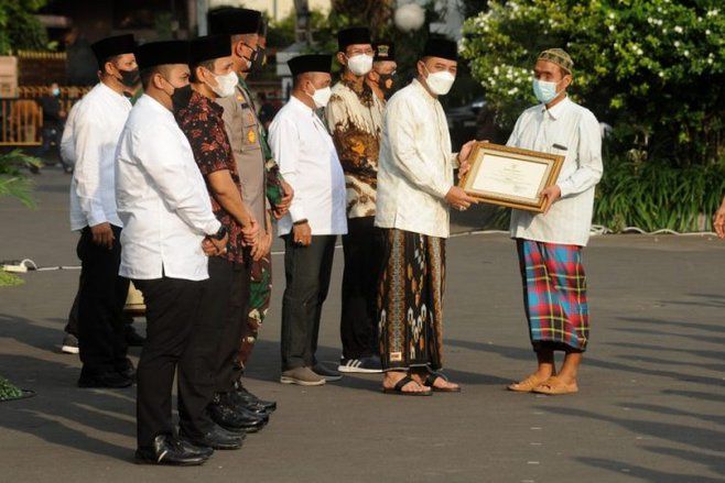 Peringati HSN Walkot Eri Cahyadi Ajak Santri Lakukan Jihad Jadi Garda Depan Pertumbuhan Ekonomi