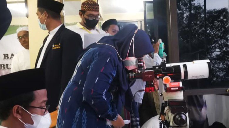 Hilal Tidak Terlihat di Bukit Condrodipo Gresik