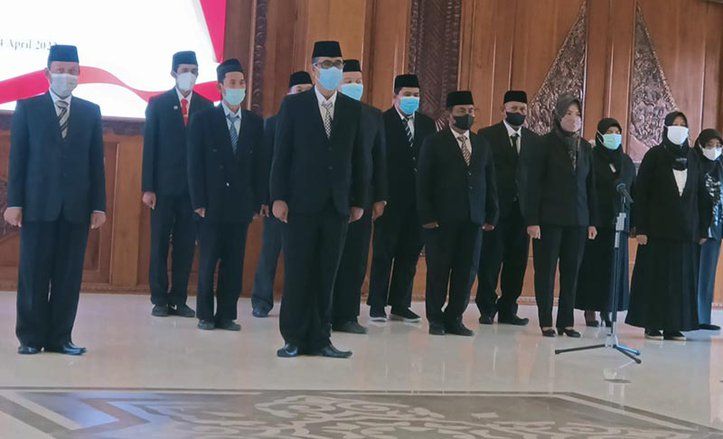 Ning Ita Lantik Non ASN jadi Direktur RSUD dr Wahidin Sudiro Husodo