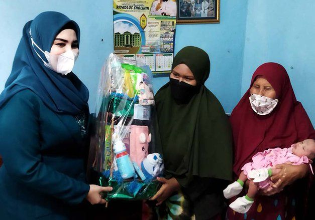 TP PKK Kota Probolinggo Sambang Bayi, Peringati HKG PKK ke-50