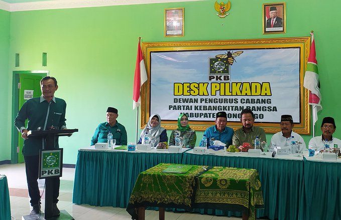 Pertahankan Kursi Jabatan, Bupati Ponorogo Ipong Daftar Bacabup ke PKB