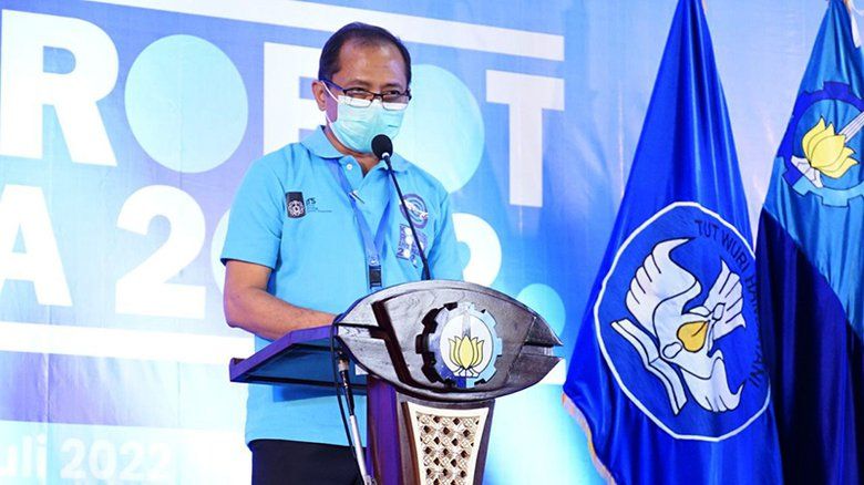 ITS Jamu 121 Tim untuk Bertarung di Kontes Robot Indonesia 2022