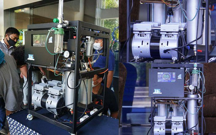 Bantu Atasi Krisis Oksigen di Tengah Merebaknya Covid, ITS Inovasikan Konsentrator Oksigen