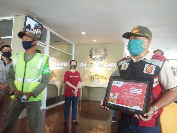 Langgar Protokol Kesehatan Izin SLO Hotel Raden Wijaya Mojokerto Dicabut