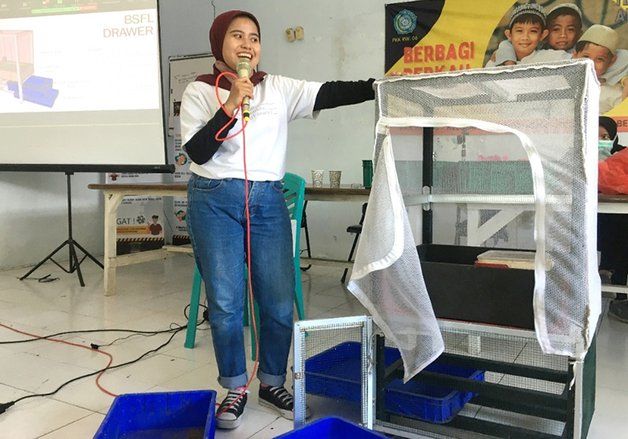 Kader Surabaya Hebat Dilatih Pengolahan Sampah Organik melalui Maggot