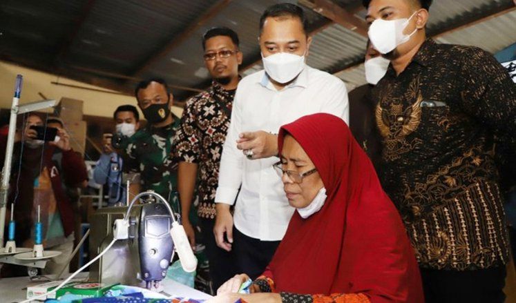 Bermula dari Pemangkasan Pegawai Swasta di Awal Pandemi, Kampung Jahit Nusantara Kini Diresmikan