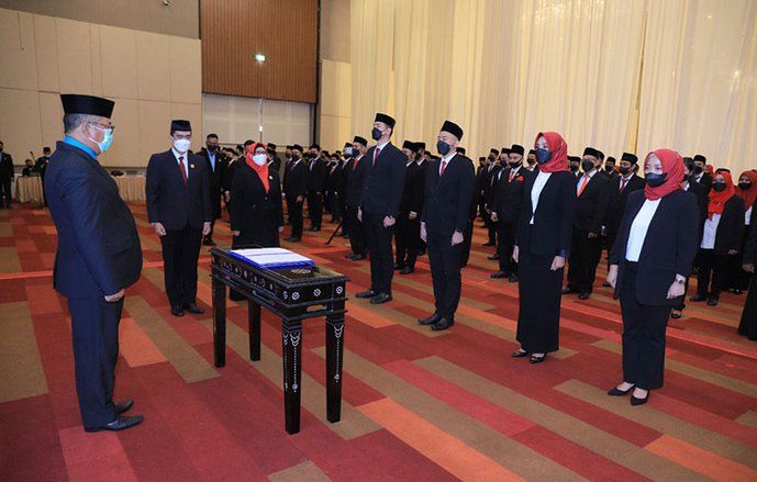 Kemenkumham Jatim Ambil Sumpah 257 Notaris Baru