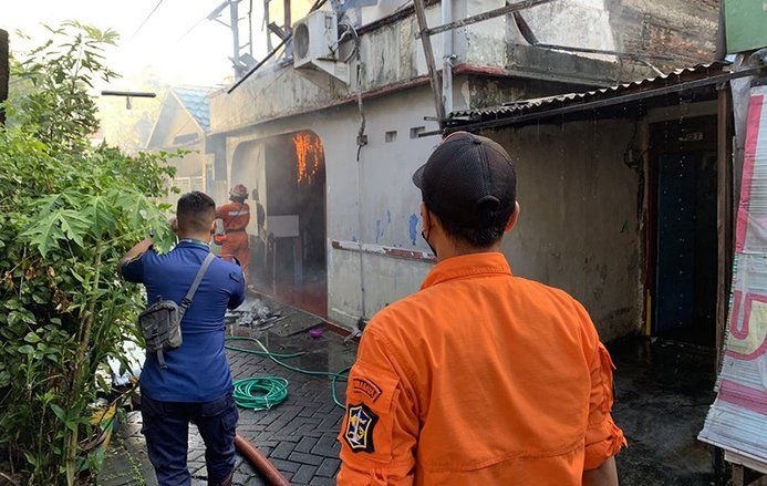 Ekslokalisasi Dolly "Membara", Tempat Kos Ludes Terbakar