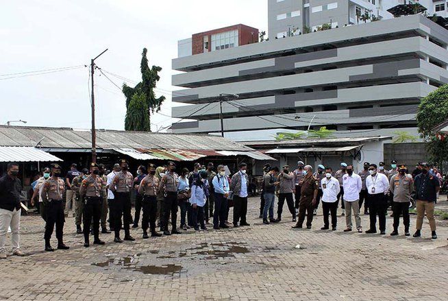 Satgas BLBI Sita Aset Kaharudin Ongko Senilai rp 630 Miliar di Wonokromo Surabaya