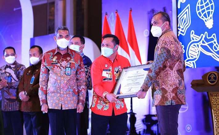 Kemenkumham Jatim Sabet Juara&nbsp;Indonesia Intellectual Property Awards dan PR Kumham Awards 2021