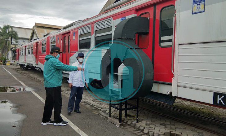 Kereta Medis Darurat Mulai Digunakan Sebagai Ruang Isolasi Pasien Covid-19