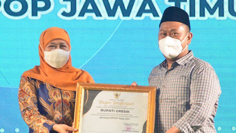 Khofifah Targetkan Pesantren di Jatim Hasilkan 1.000 Produk pada 2023