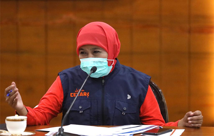 Optimisme Jatim, Tingkat Penularan Covid-19 Dibawah Satu