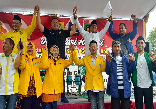 Belum Ada Calon, Tiga Partai Berkoalisi