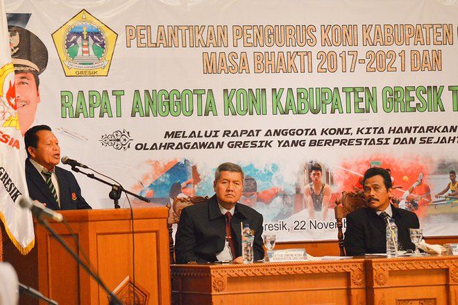 Pandemi, KONI Gresik Ajukan Anggaran Tahun 2021 Sebesar Rp 11 Milyar Untuk Persiapan Porprov