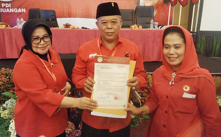 Kusnadi Masuk Tiga Besar Pimpinan Partai Terpopuler