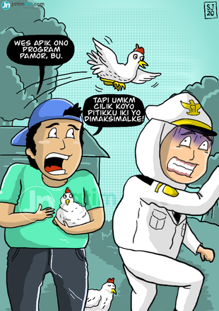 Covid-19, Pasar Murah