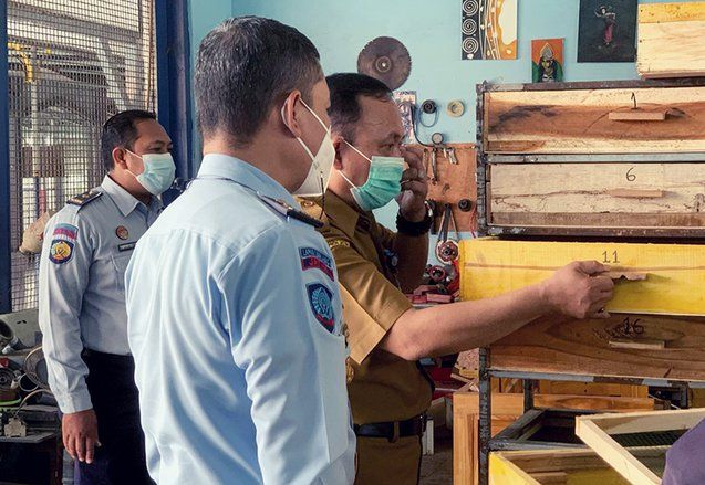 Gandeng Disnaker, Lapas Lamongan Gelar Pelatihan Kemandirian