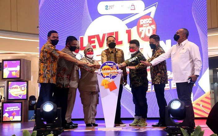 Resmi Dibuka, Event Surabaya Level 1-Salebration Berikan Diskon Besar