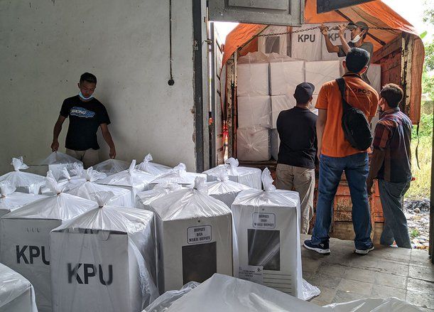 KPU Ponorogo Mulai Distribusikan Logistik Pilkada