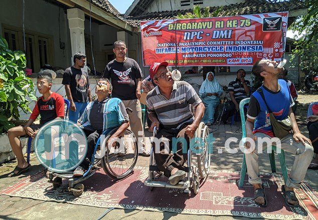 Serunya Lomba 17 Para Penyandang Disabilitas di Ponorogo 