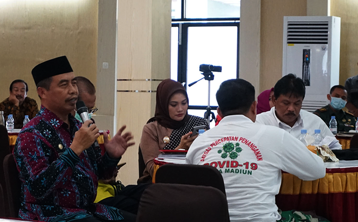 Wabup Madiun Menyatakan JPS Dampak Covid-19 Cair Akhir April