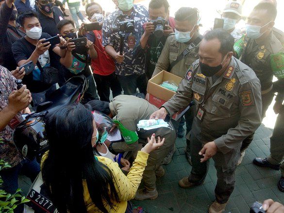 Tiga Bulan Operasi Prokes Mojokerto Mencatat 634 Pelanggar, Capaian Denda Mencapai Rp 17 Juta