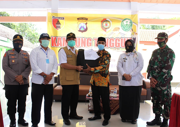 Hadapi Tatanan <em>New Normal</em>, Mojokerto Bentuk Kampung Tangguh Covid-19