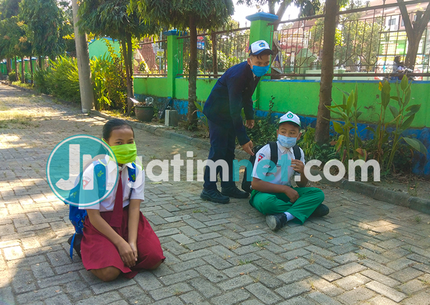 Pandemi Covid-19, Sekolah di Mojokerto Tetap Gelar MPLS