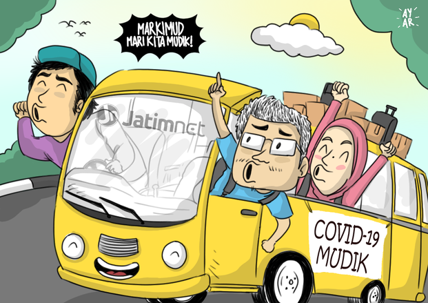 Pandemi Covid-19, 13 Ribu Pemudik Masuk di Jawa Timur&nbsp;