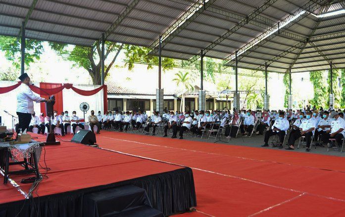 Bupati Gresik Ajak Kades Perkuat PPKM Mikro di Tingkat RT dan RW Terkait Larangan Mudik
