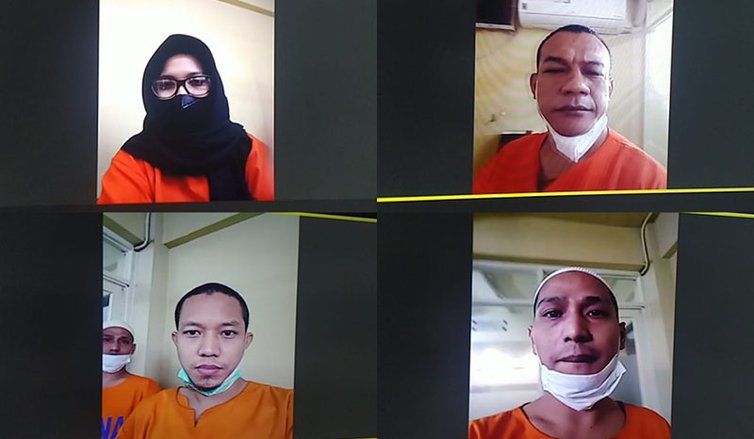 Empat Komplotan Pengedar Narkoba 4 Kilo Jaringan Afrika Dituntut 16 Tahun