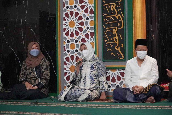 Safari Ramadan Subuh, Ning Ita: Kerukunan Umat Seluruh Agama Modal Dasar Sukses