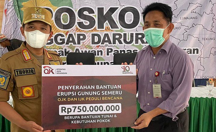 2.713 Nasabah Kredit Terdampak Erupsi Gunung Semeru, Pinjaman Total Rp 102,506 Miliar