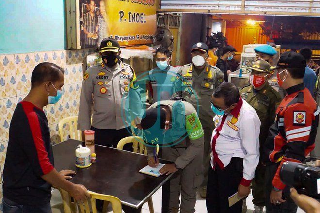 Langgar PPKM 58 Tempat Usaha Kena Sanksi Denda Hingga Penyegelan