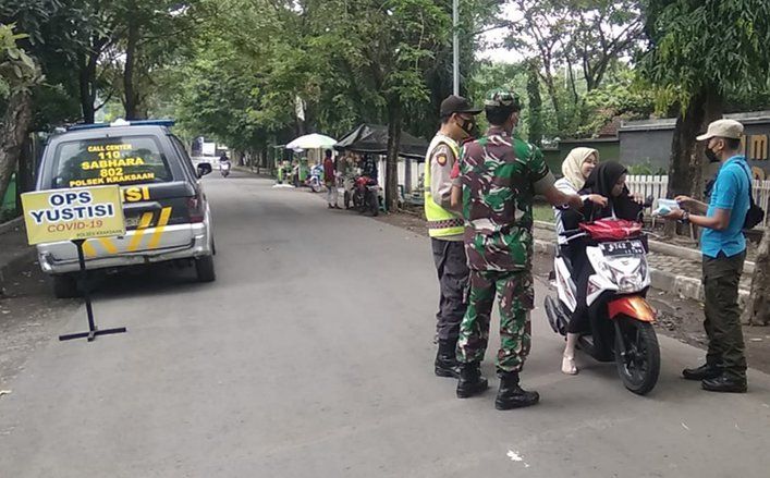 200 Pelanggar Prokes Terjaring Selama Januari 2022 di Kabupaten Probolinggo