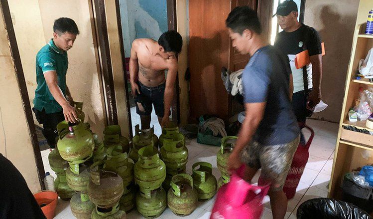 Oplos Gas Elpiji di Gresik Digerebek Polisi, Warga ekslokalisasi Dolly Ditangkap