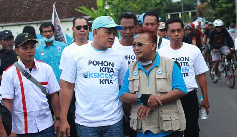 Gelora Jatim Instruksikan 1 Kader Tanam 10 Pohon 