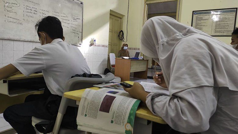 Vaksinasi Memenuhi Target SKB 4 Menteri, SD dan SMP di Kota Mojokerto PTM 100 Persen