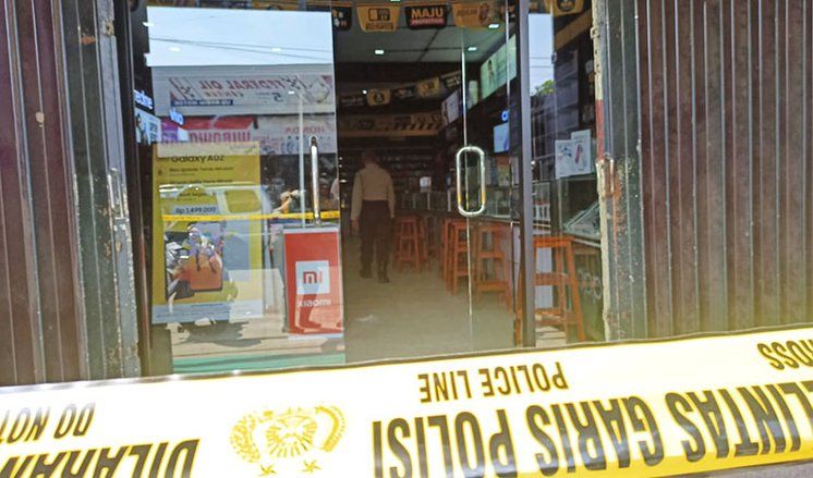 Toko HP di Madiun Dibobol Maling, Pelaku Terekam CCTV