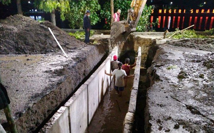 Ini Cara Tangani Genangan di Surabaya Dilakukan Pemerintah