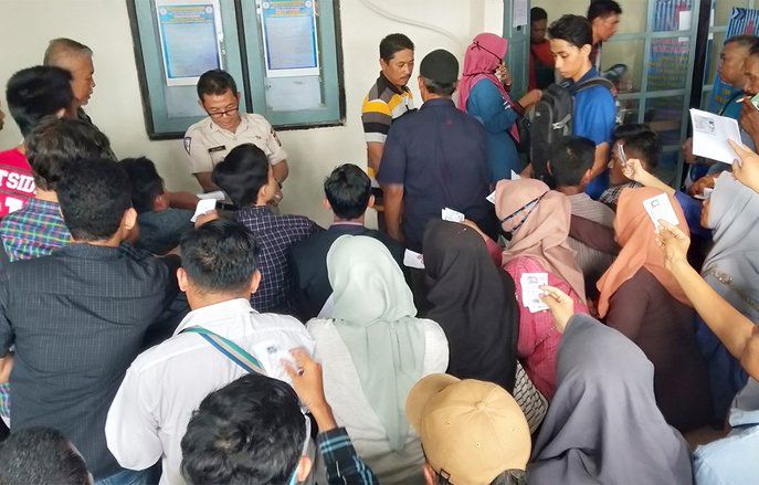 Tekan Angka Kecelakaan, Polres Gresik Lakukan Tes Psikologi Pemohon SIM Baru