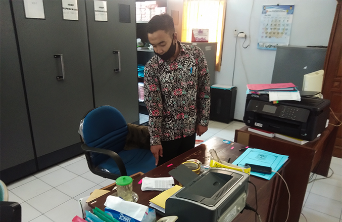 Kantor DPKP Mojokerto Disantroni Pencuri