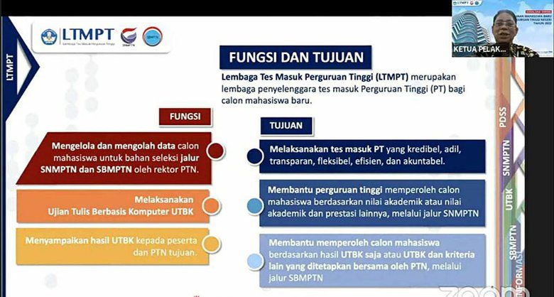 Mengacu Permendikbud, LTMPT Pastikan Pelaksanaan PMB 2022 Tetap Digelar Dalam Tiga Jalur
