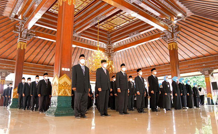 Bupati Mojokerto Kukuhkan 100 Kasek Periode 2022-2024