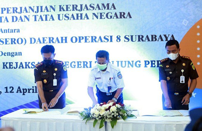 Selamatkan Aset Bermasalah, KAI Gandeng Kejaksaan Negeri Kota Surabaya dan Tanjung Perak